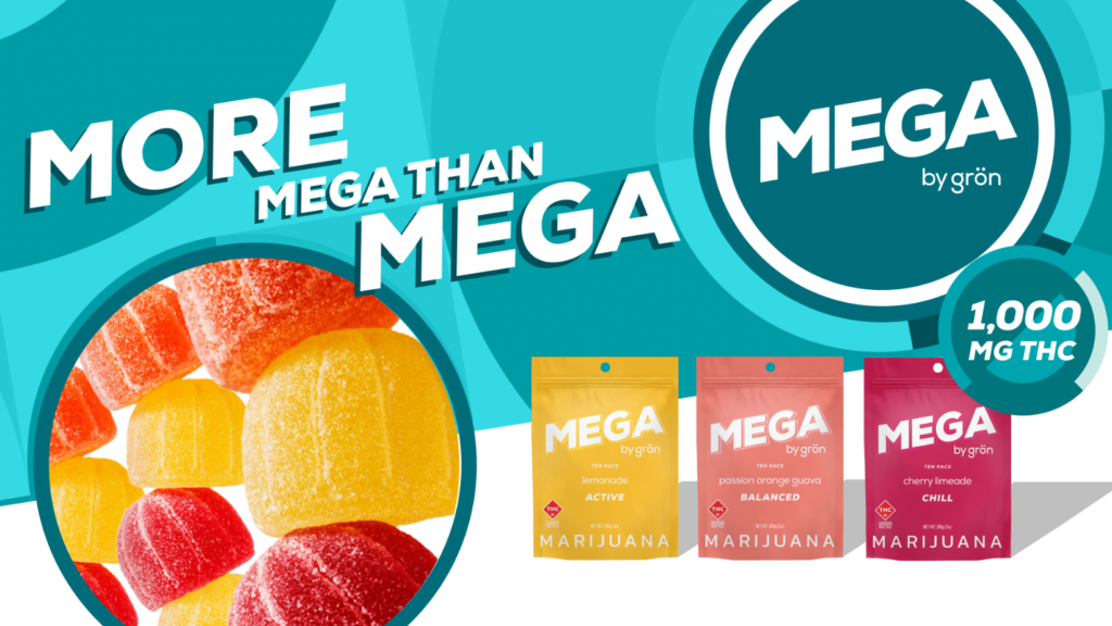 Grön Mega gummies NYC